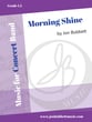 Morning Shine Concert Band sheet music cover